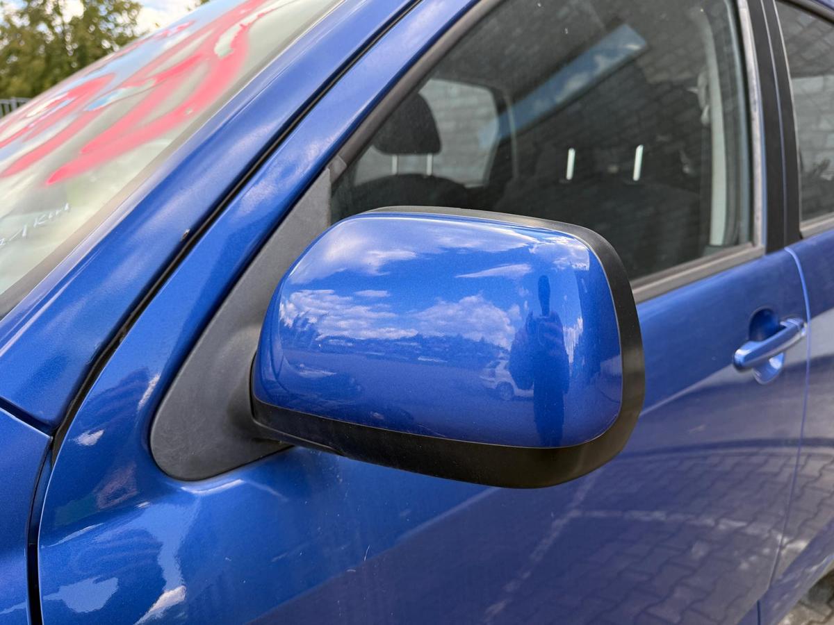 Daihatsu Terios II J2 original Außenspiegel links B58 Blue Pearl elektrisch BJ07
